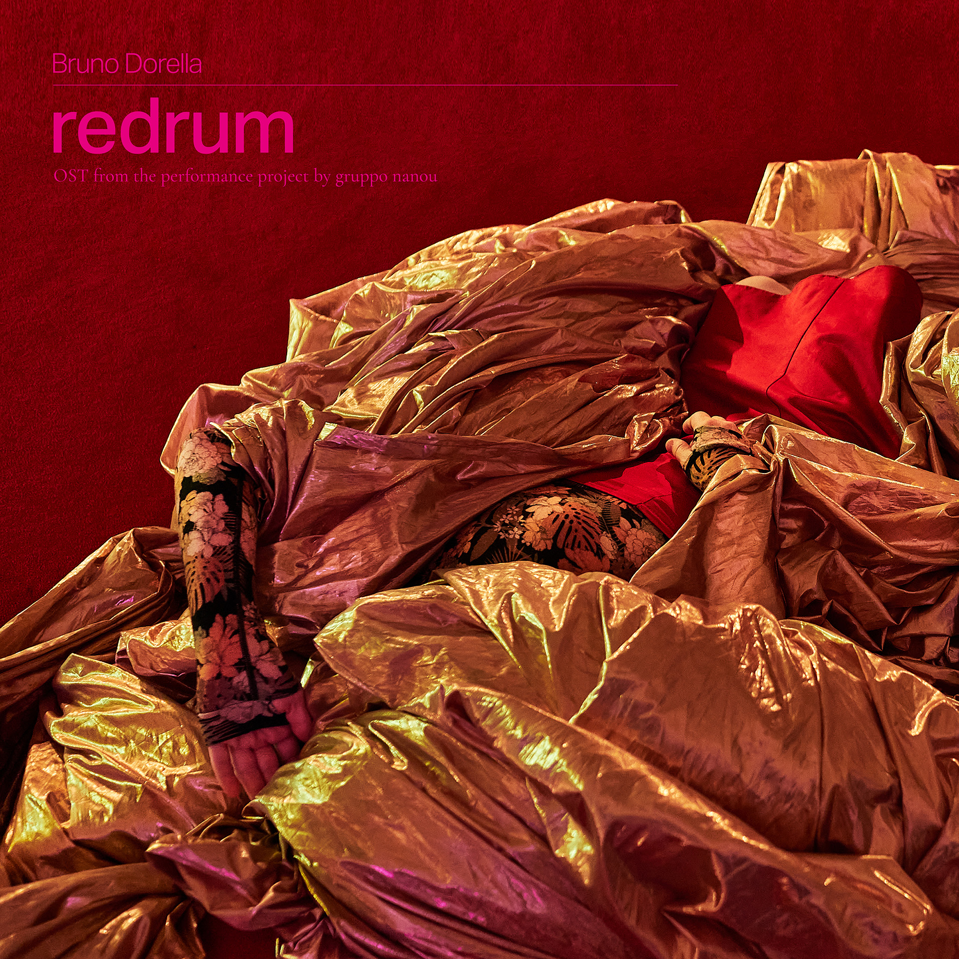 redrum – Cover LP credits redrum - Original Sound Track by Bruno Dorella